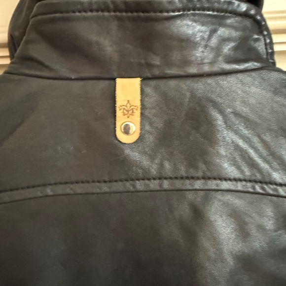 Mackage Miela-n Belted Moto Jacket Leather - Picture 12 of 13